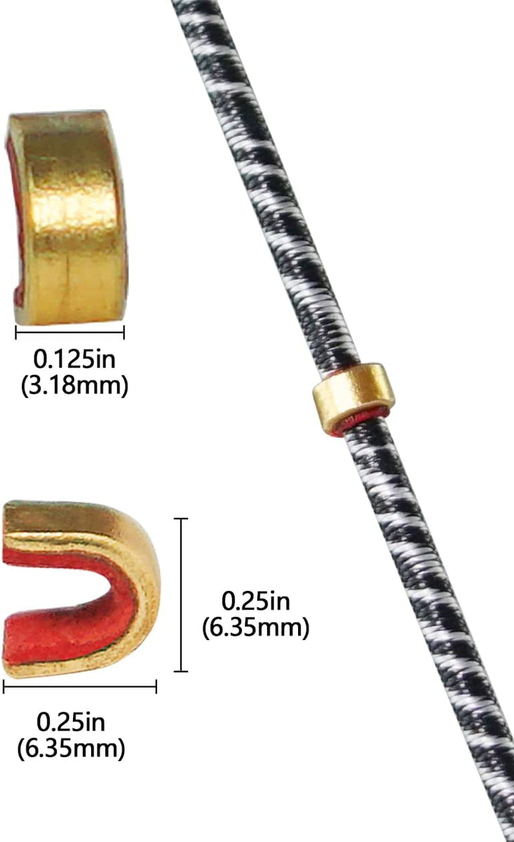 Generic 9x Bow String Nocks Brass Buckle Clip Nocking 6 Pc @ Best Price  Online