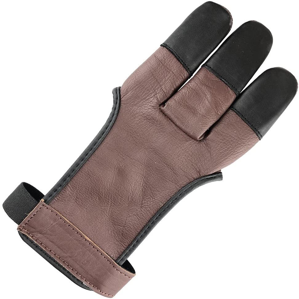 Leather 3 Finger Archery Glove – Horse Riding Hub